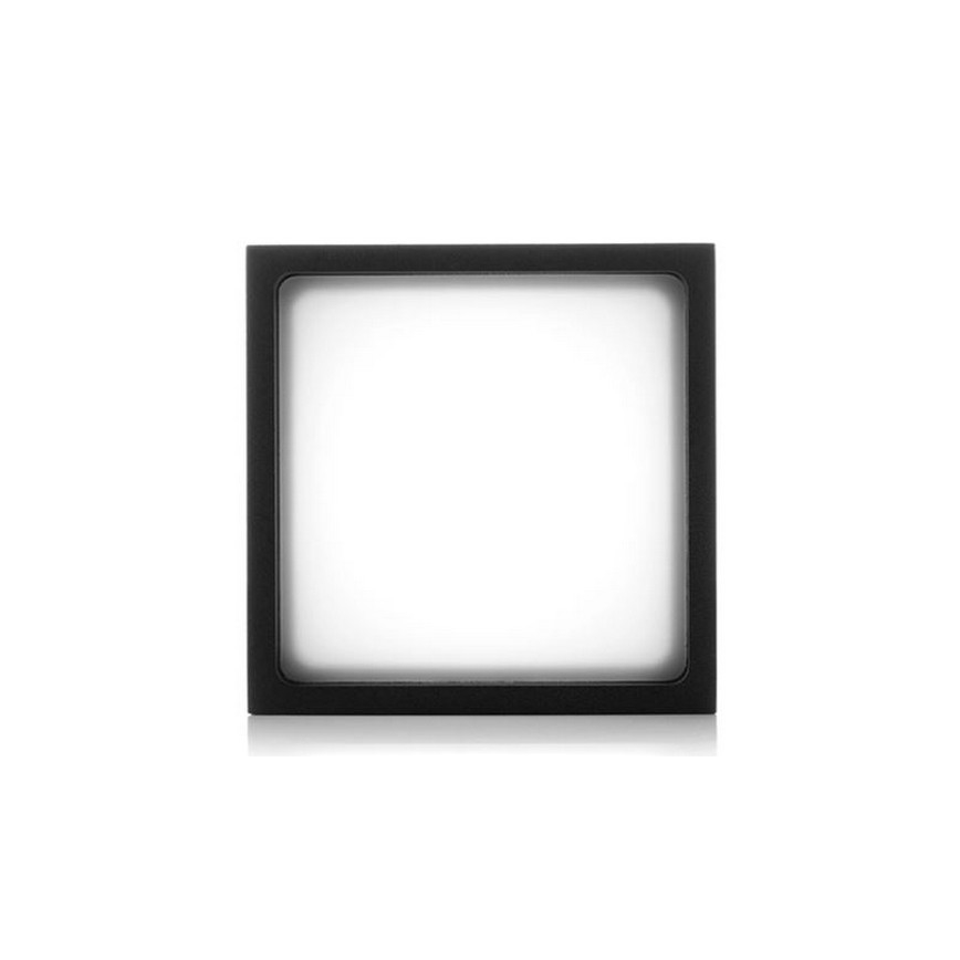 LED2 - LED Spoljašnja plafonjera CUBE LED/12W/230V antracit IP54