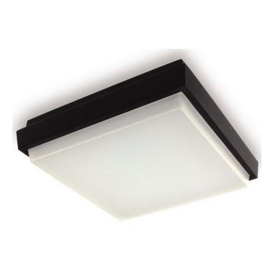 LED2 - LED Spoljašnja plafonjera QUADO LED/10W/230V antracit IP54