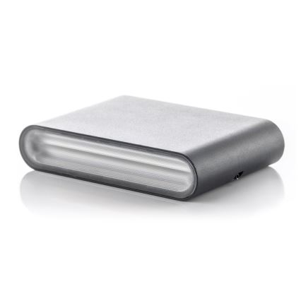 LED2 - LED spoljašnje zidno svetlo FLAT 2xLED/3W/230V IP65 3000K/4000K/5700K antracit