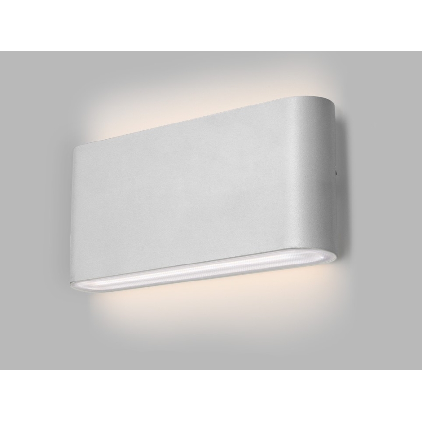 LED2 - LED spoljašnje zidno svetlo FLAT 2xLED/5W/230V IP65