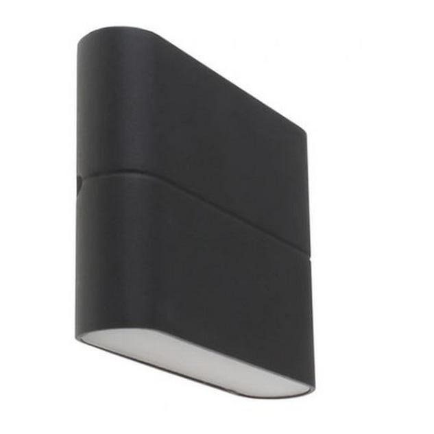 LED2 - LED Spoljna zidna lampa FLAT 2xLED/3W/230V antracit IP54