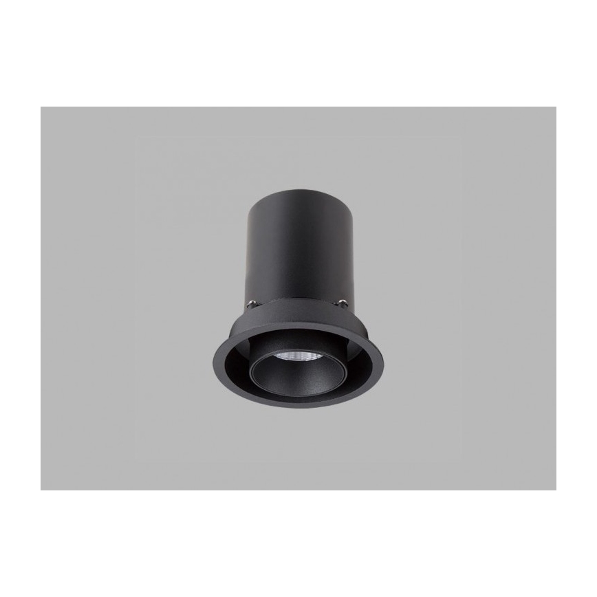 LED2 - LED Uvučeni reflektor HIDE LED/20W/230V CRI 90 crno