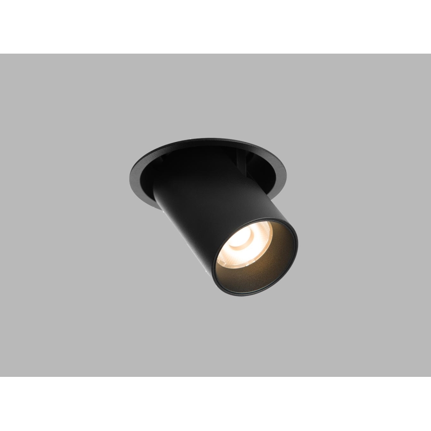 LED2 - LED Uvučeni reflektor HIDE LED/20W/230V CRI 90 crno