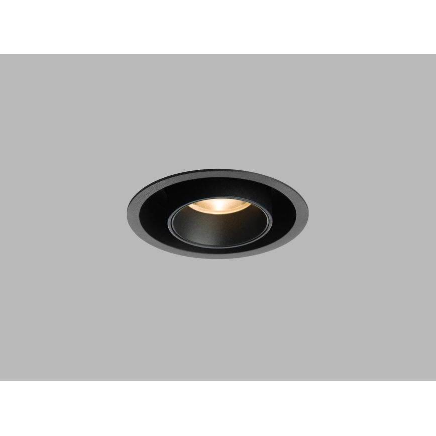 LED2 - LED Uvučeni reflektor HIDE LED/20W/230V CRI 90 crno