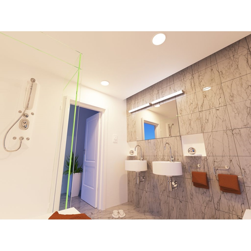 LED2 - LED Ugradbena lampa za kupatilo SLIM LED/10W/230V IP43 CRI 90