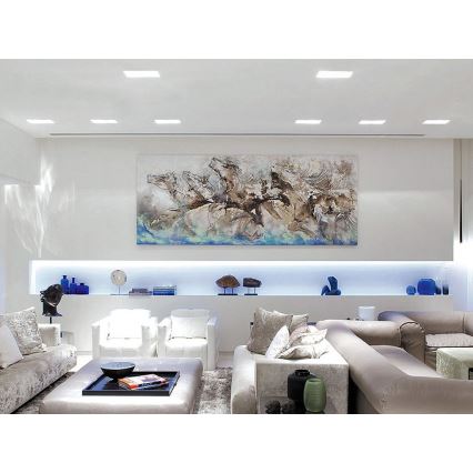 LED2 - LED Ugradbena lampa za kupatilo SLIM LED/20W/230V IP43 CRI 90