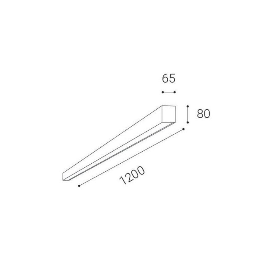 LED2 - LED Ugradbena plafonjera LINO LED/30W/230V 3000/3500/4000 bela
