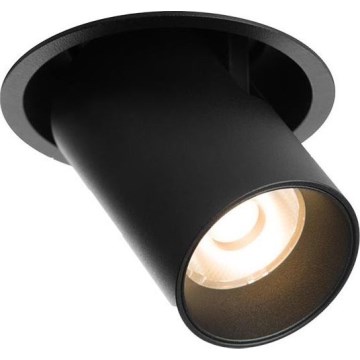 LED2 - LED Uvučeni reflektor HIDE LED/20W/230V CRI 90 crno