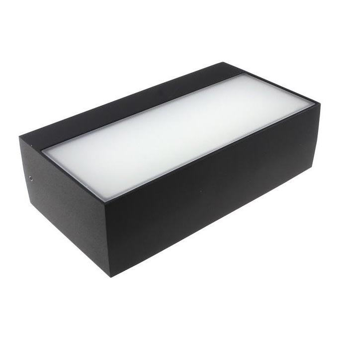 LED2 - LED VVanjska zidna lampa KVADER LED/9W/230V IP54