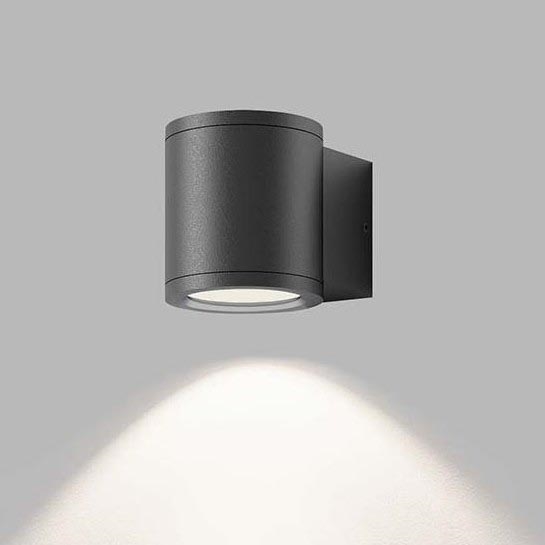 LED2 - Spoljašnja zidna lampa MIDO 1xGU10/50W/230V antracit IP54