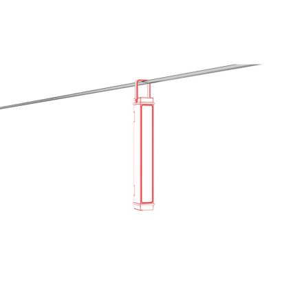 Ledlenser AF2R - prigušiva punjiva radna LED svetiljka, IP54, 1000 lm, 50 h