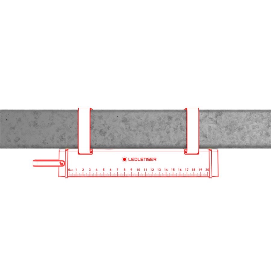 Ledlenser AF2R - prigušiva punjiva radna LED svetiljka, IP54, 1000 lm, 50 h