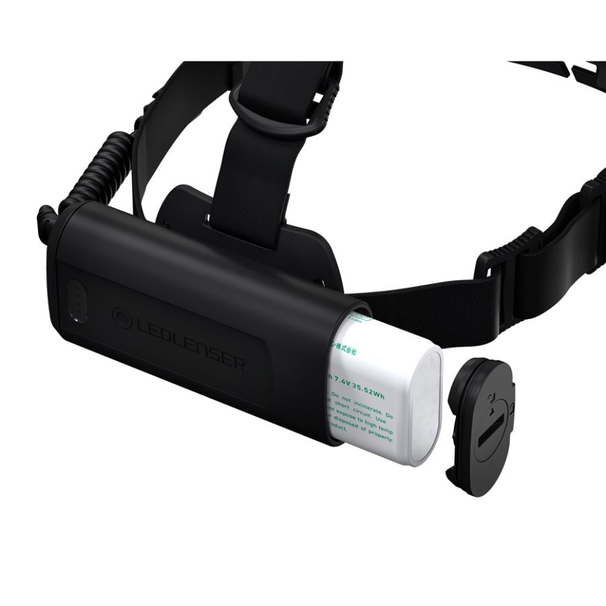 Ledlenser H19R CORE - LED prigušiva punjiva čelovka LED/4800 mAh IP67 3500 lm 20 h crna