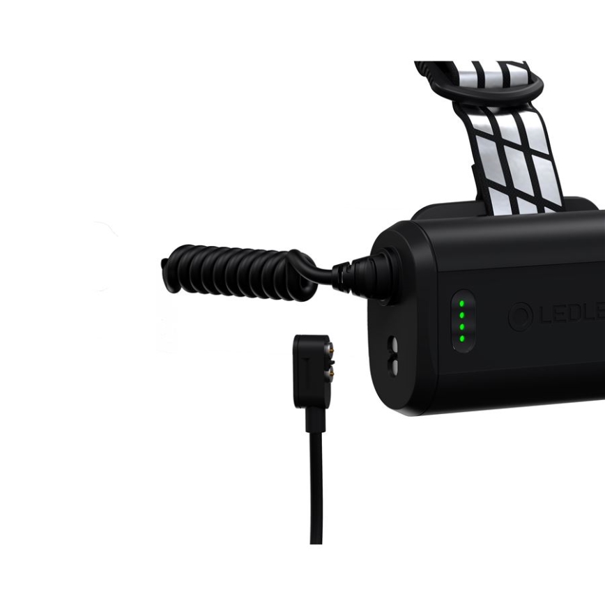 Ledlenser H19R SIGNATURE - LED prigušiva punjiva čelna lampa LED/4800 mAh IP68 4000 lm 20 h crna