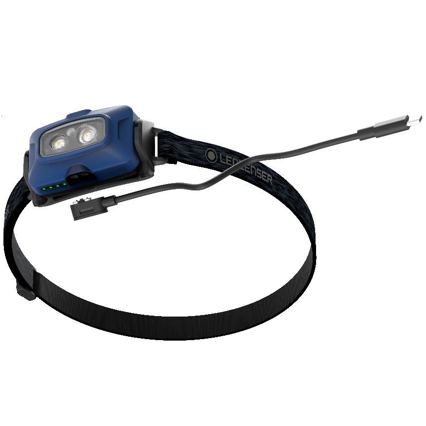 Ledlenser HF4R Core - LED prigušiva punjiva čelna lampa LED/1000 mAh IP68 500 lm 35 h plava