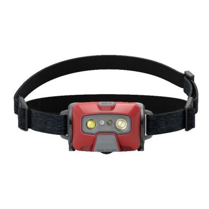 Ledlenser HF6R Core - prigušiva punjiva LED čelna lampa, 2000 mAh, IP68, 800 lm, 60 h, crvena