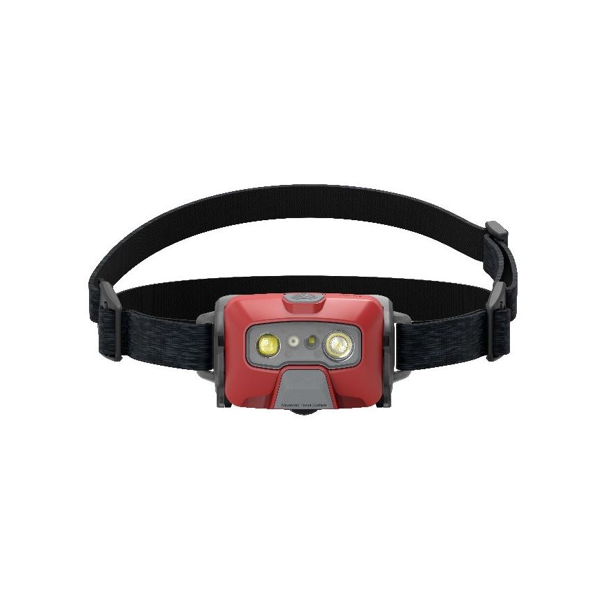 Ledlenser HF6R Core - prigušiva punjiva LED čelna lampa, 2000 mAh, IP68, 800 lm, 60 h, crvena