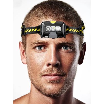 Ledlenser HF6R Work - LED prigušiva punjiva čeona lampa LED/2000 mAh IP68 800 lm 60 h crna