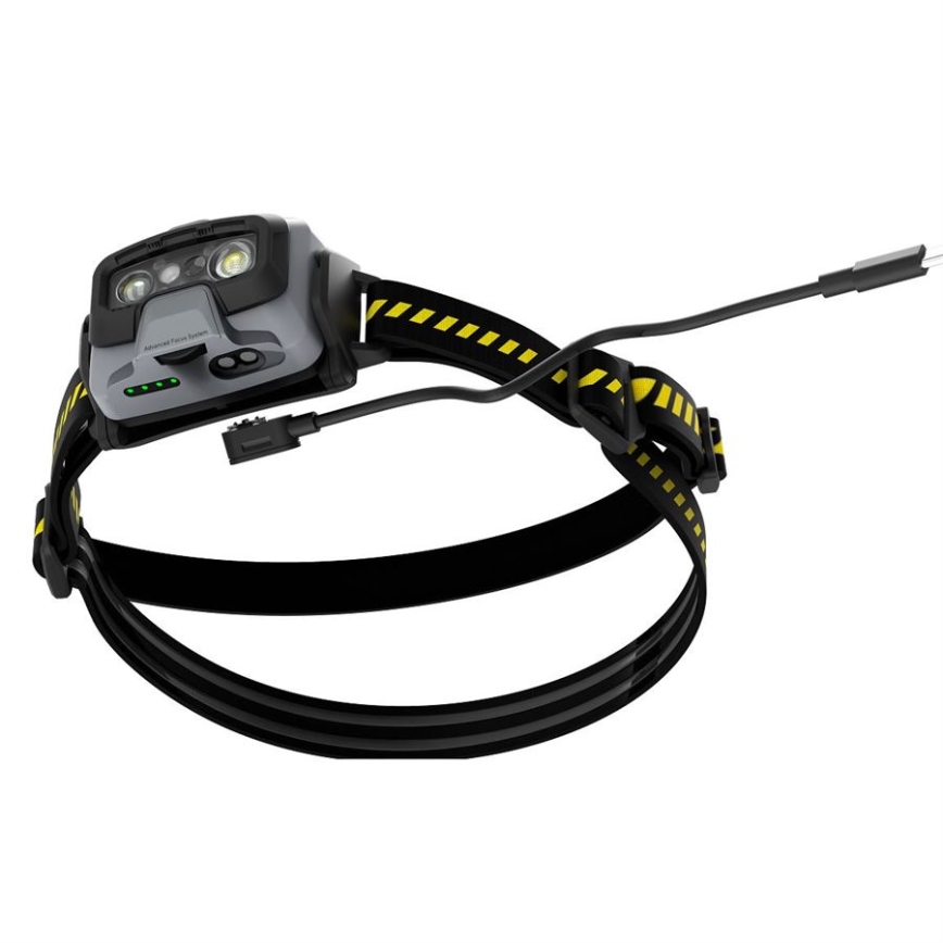 Ledlenser HF6R Work - LED prigušiva punjiva čeona lampa LED/2000 mAh IP68 800 lm 60 h crna