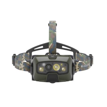 Ledlenser HF8R Core RGB - LED prigušiva punjiva čelna lampa LED/3700 mAh IP68 1600 lm 90h zelena