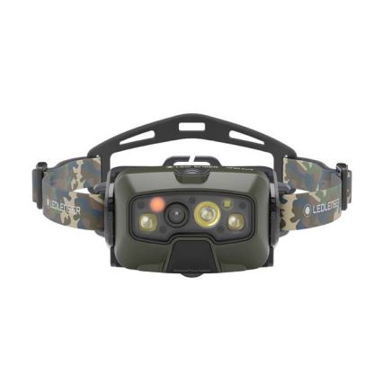 Ledlenser HF8R Core RGB - LED prigušiva punjiva čelna lampa LED/3700 mAh IP68 1600 lm 90h zelena