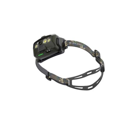 Ledlenser HF8R Core RGB - LED prigušiva punjiva čelna lampa LED/3700 mAh IP68 1600 lm 90h zelena