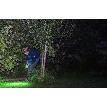 Ledlenser KIDBEAM4 DINO - LED prigušiva dečja baterijska lampa LED/2xAAA IP44 zelena