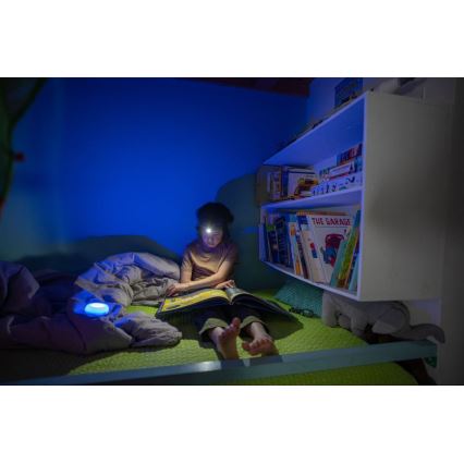 Ledlenser KIDCAMP6 RAINBOW - LED prigušiva prenosna lampa LED/3xAAA IP44 plava