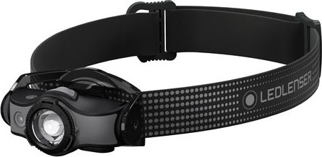 Ledlenser MH5 - LED prigušiva punjiva čelovka LED/1xAA/750 mAh IP54 400 lm 35 h crna/siva