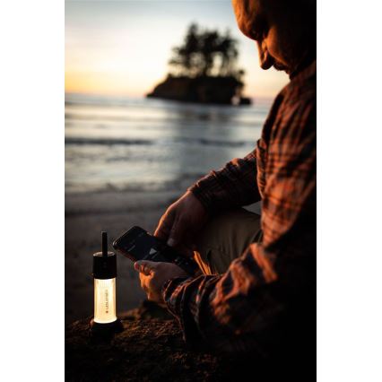 Ledlenser ML6 CONNECT WARM LIGHT - LED prigušiva punjiva baterijska lampa LED/3000 mAh IP66 750 lm + daljinski upravljač