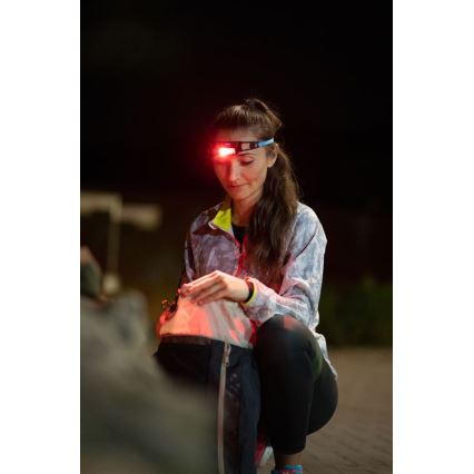 Ledlenser NEO1R - LED prigušiva punjiva čelovka LED/730 mAh IP67 250 lm 15 h plava