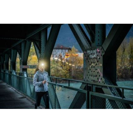 Ledlenser NEO1R - LED prigušiva punjiva čelna svetiljka LED/730 mAh IP67 250 lm 15 h zelena