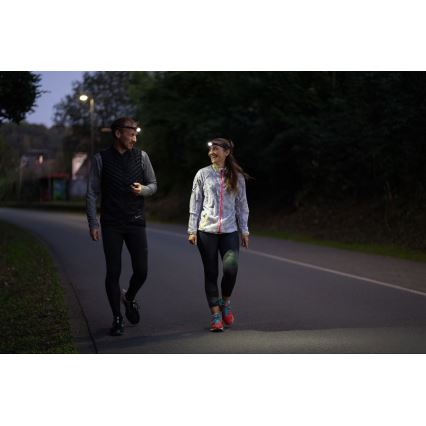 Ledlenser NEO5R - prigušiva punjiva LED čelna lampa, 1800 mAh, IP54, 600 lm, 35 h, crna/bela