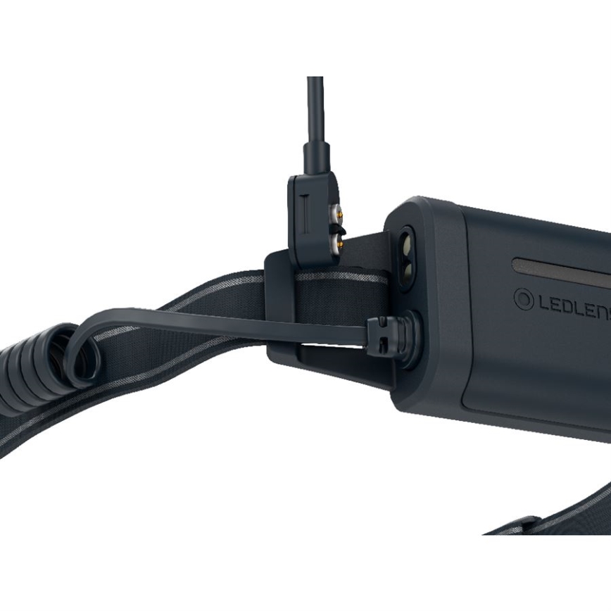 Ledlenser NEO5R - prigušiva punjiva LED čelna lampa, 1800 mAh, IP54, 600 lm, 35 h, crna/bela