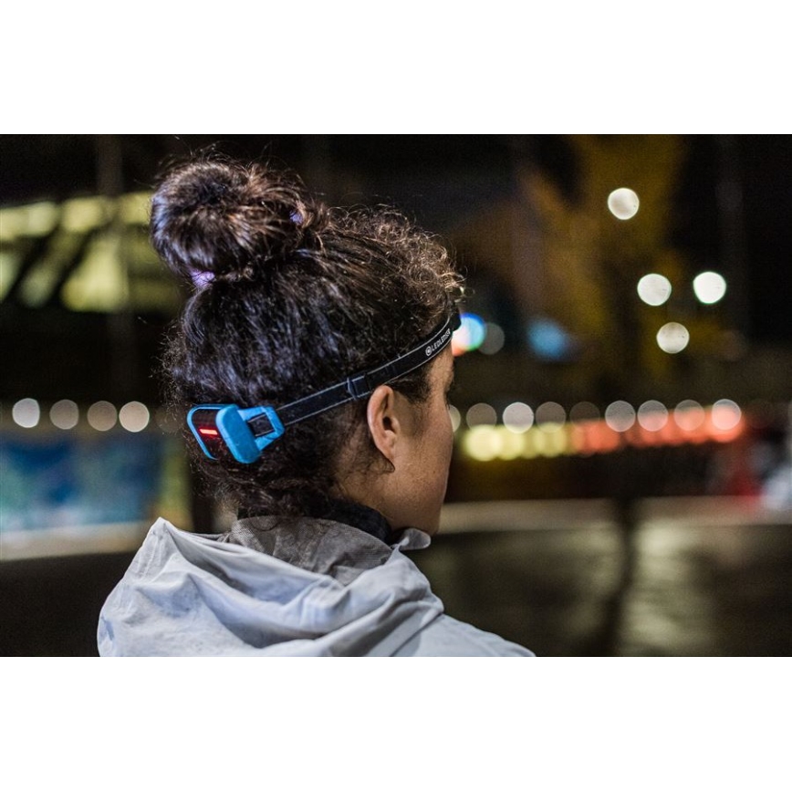 Ledlenser NEO5R - prigušiva punjiva LED čeona lampa, 1800 mAh, IP54, 600 lm, 35 h, plava