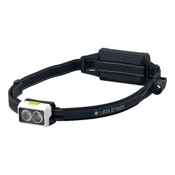 Ledlenser NEO5R - prigušiva punjiva LED čelna lampa, 1800 mAh, IP54, 600 lm, 35 h, crna/bela