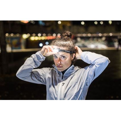 Ledlenser NEO5R - LED prigušiva punjiva čeona lampa LED/1800mAh IP54 600 lm 35 h crna