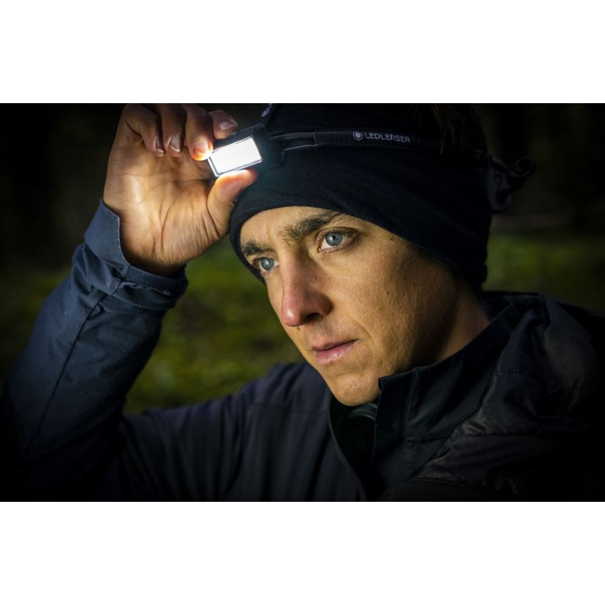 Ledlenser NEO9R - LED prigušiva punjiva čelna lampa LED/5000 mAh IP54 1200 lm 120h crna/plava
