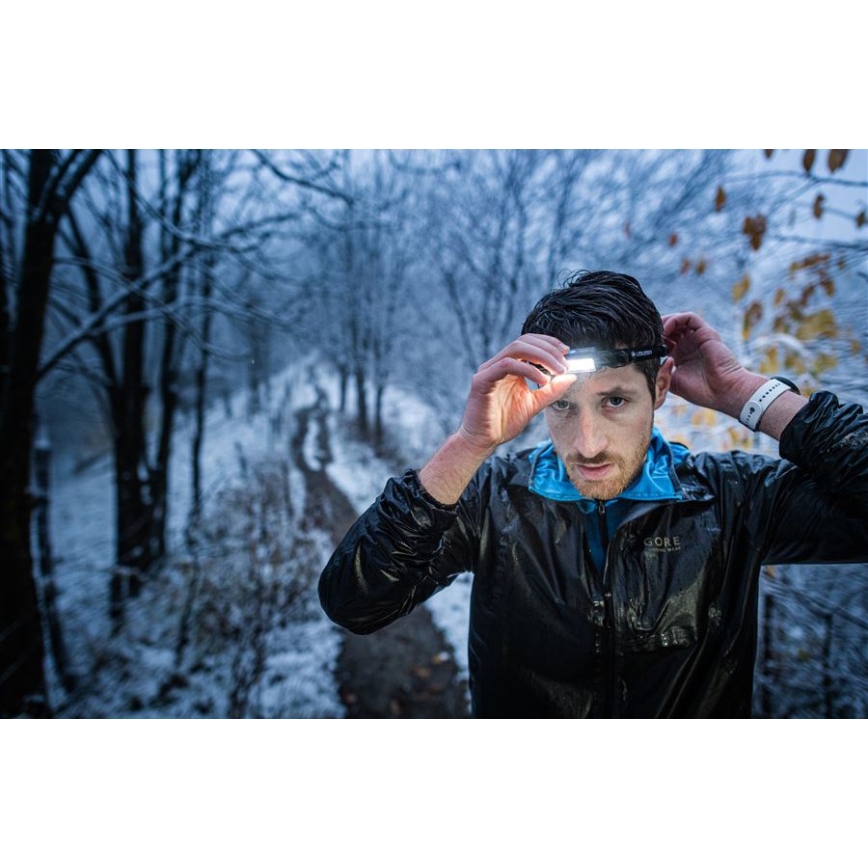 Ledlenser NEO9R - LED prigušiva punjiva čelna lampa LED/5000 mAh IP54 1200 lm 120h crna/plava