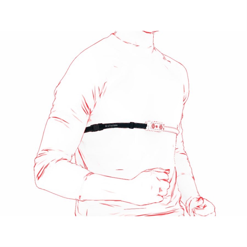 Ledlenser NEO9R - LED prigušiva punjiva čelna lampa LED/5000 mAh IP54 1200 lm 120h crna/plava