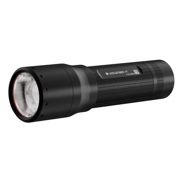 Ledlenser P7 - LED prigušiva svetiljka LED/4xAAA IP54 450 lm 25 h crna