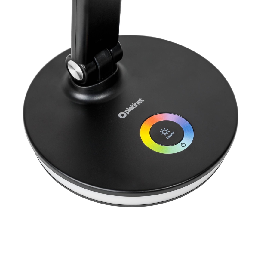 LED RGBW Prigušiva stona lampa sa funkcijom powerbank-a LED/12W/5V 2800-6000K crno