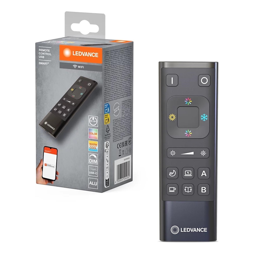 Ledvance - Daljinski upravljač SMART+ Wi-Fi crno