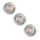 Ledvance - Komplet 3x LED prigušiva ugradna plafonska svetiljka SIMPLE LED/4,9W/230V