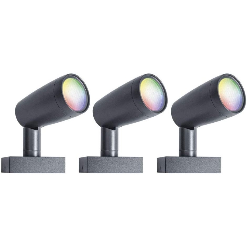 Ledvance - Komplet 3x LED RGBW spoljna lampa SMART+ SPOT 3xLED/4,5W/230V IP65 Wi-Fi