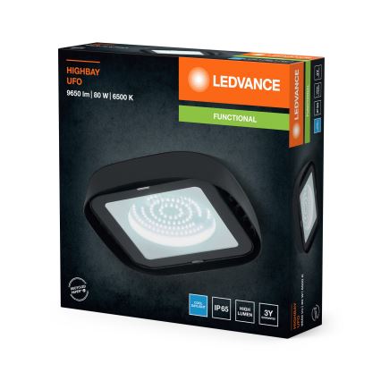 Ledvance - LED Industrijska plafonjera HIGHBAY LED/80W/230V IP65 6500K
