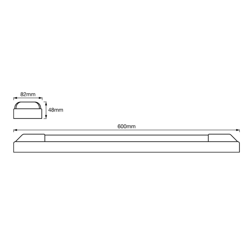 Ledvance - LED Lampa ispod ormarića POWER BATTEN 2xLED/12W/230V 4000K