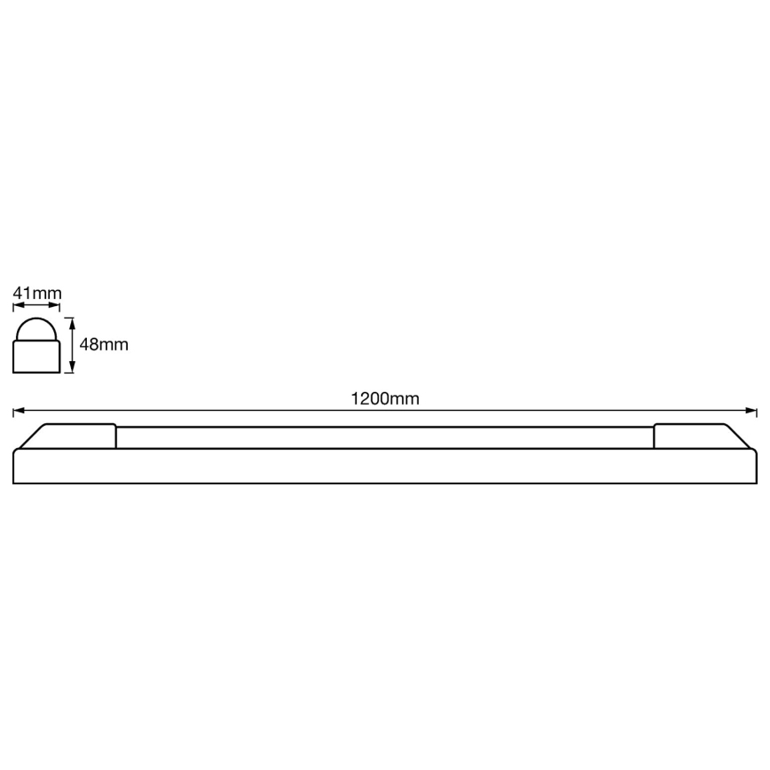 Ledvance - LED Lampa ispod ormarića POWER BATTEN LED/24W/230V 4000K