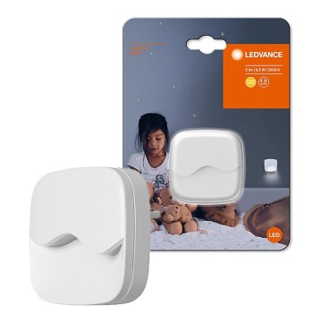 Ledvance - LED Noćno osvetljenje za utičnicu sa senzorom LUNETTA LED/0,5W/230V 3000K