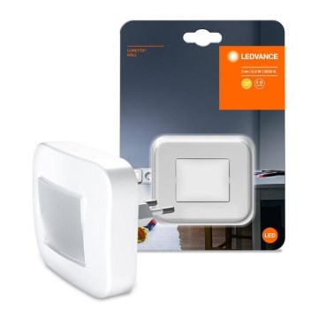 Ledvance - LED noćno svetlo sa senzorom LUNETTA LED/0,2W/230V 3000K